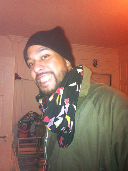 ALZAR – crepe de chine silk scarf