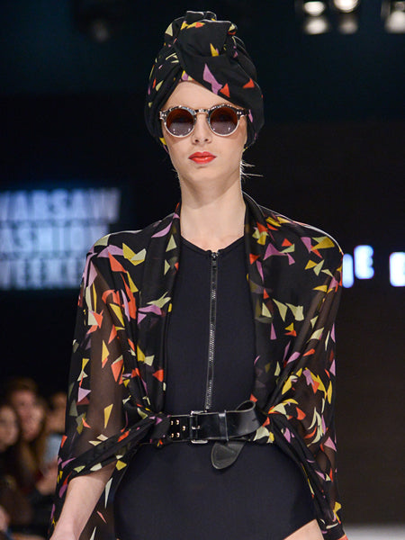 ALZAR – crepe de chine silk scarf