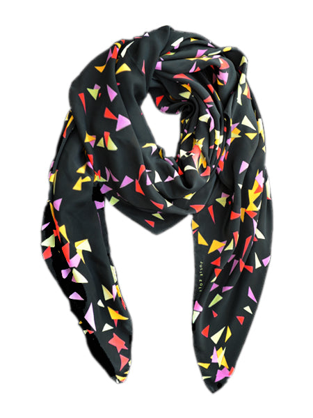 ALZAR – crepe de chine silk scarf