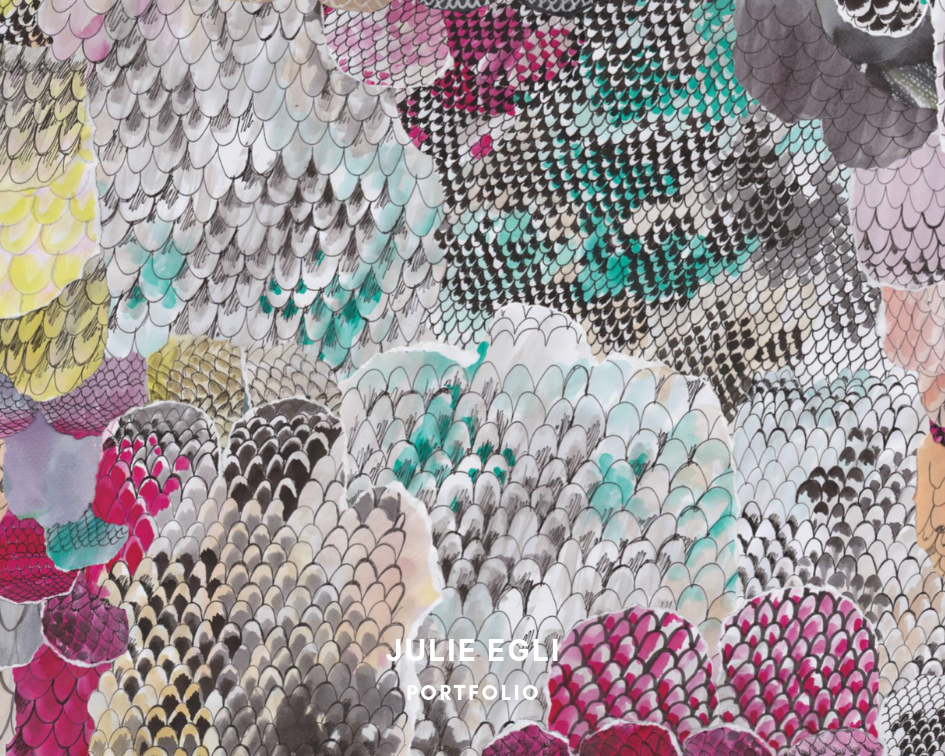 SEASTER silk mousseline scarf