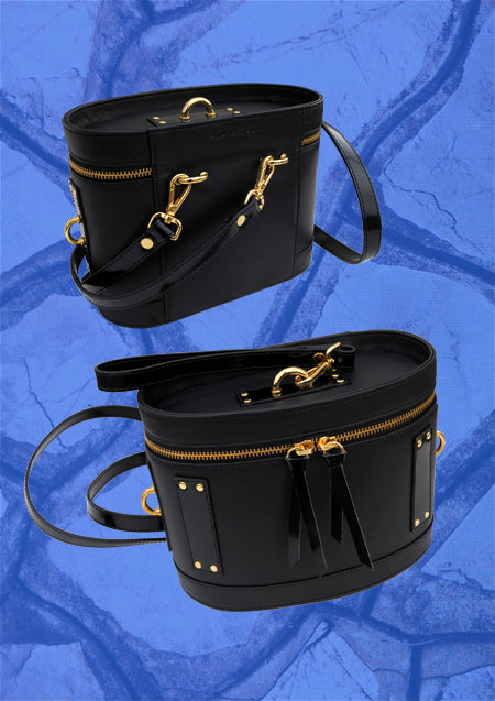 NECESER – BLACK/GOLD bag