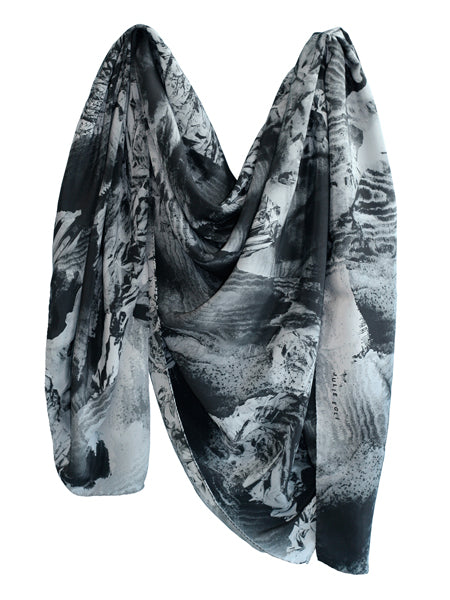 DEAR SPARKLY – STONE silk scarf