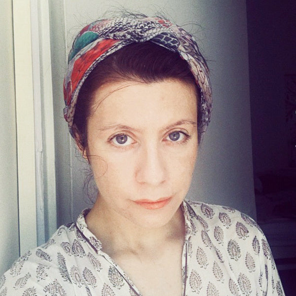 SEASTER silk mousseline scarf