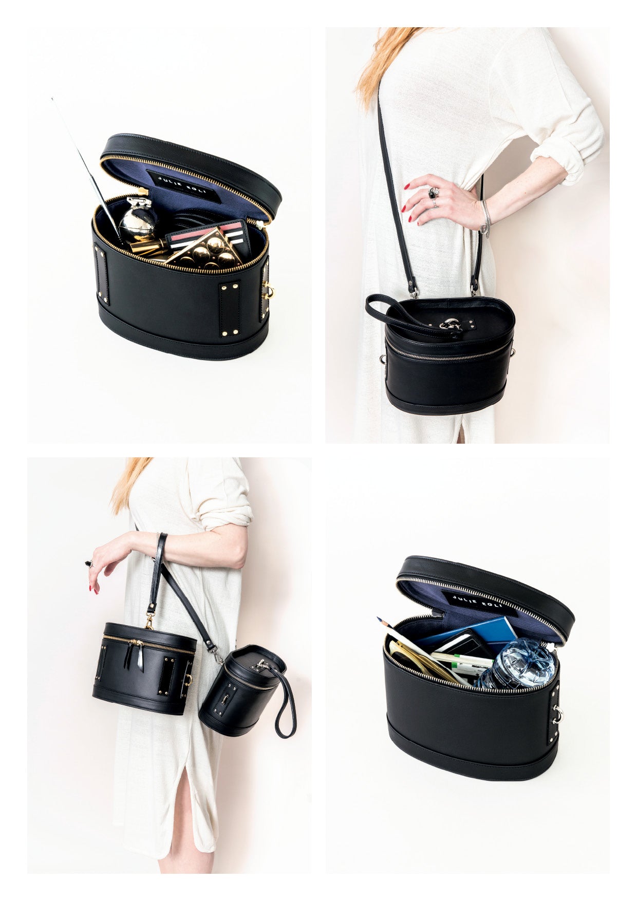 NECESER – BLACK/GOLD bag